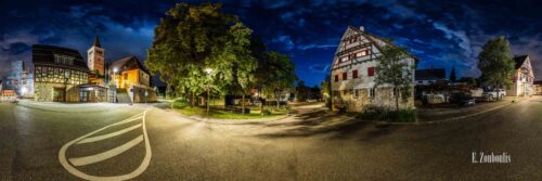 360 Grad Panorama am Bürgerhaus in Altdorf bei Böblingen