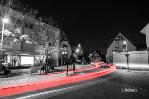 Nachtaufnahme in Holzgerlingen an der Tübinger Str.