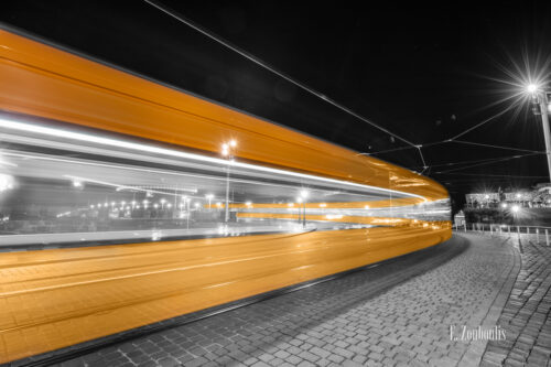 Dresden Augustusbrücke At the Speed of Light